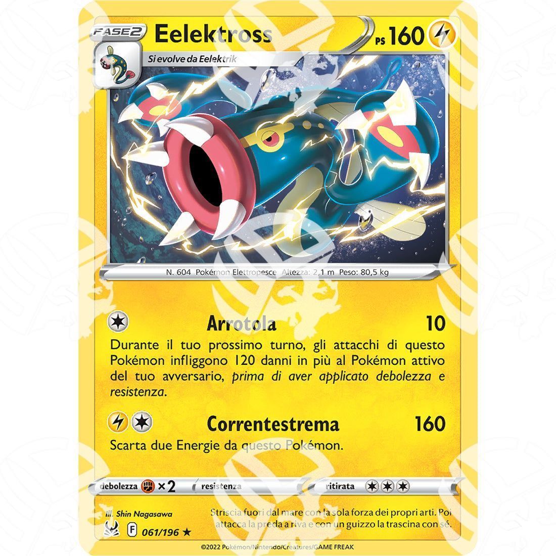 Origine Perduta - Eelektross - 061/196 - Warcard