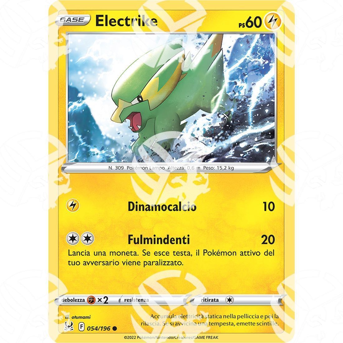 Origine Perduta - Electrike - 054/196 - Warcard