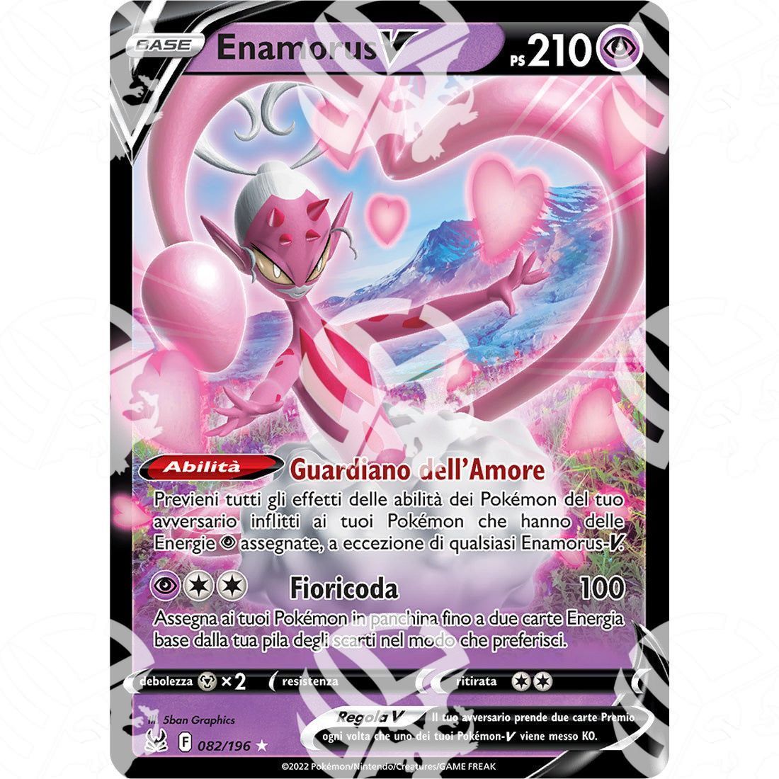 Origine Perduta - Enamorus V - Ultra Rare 082/196 - Warcard