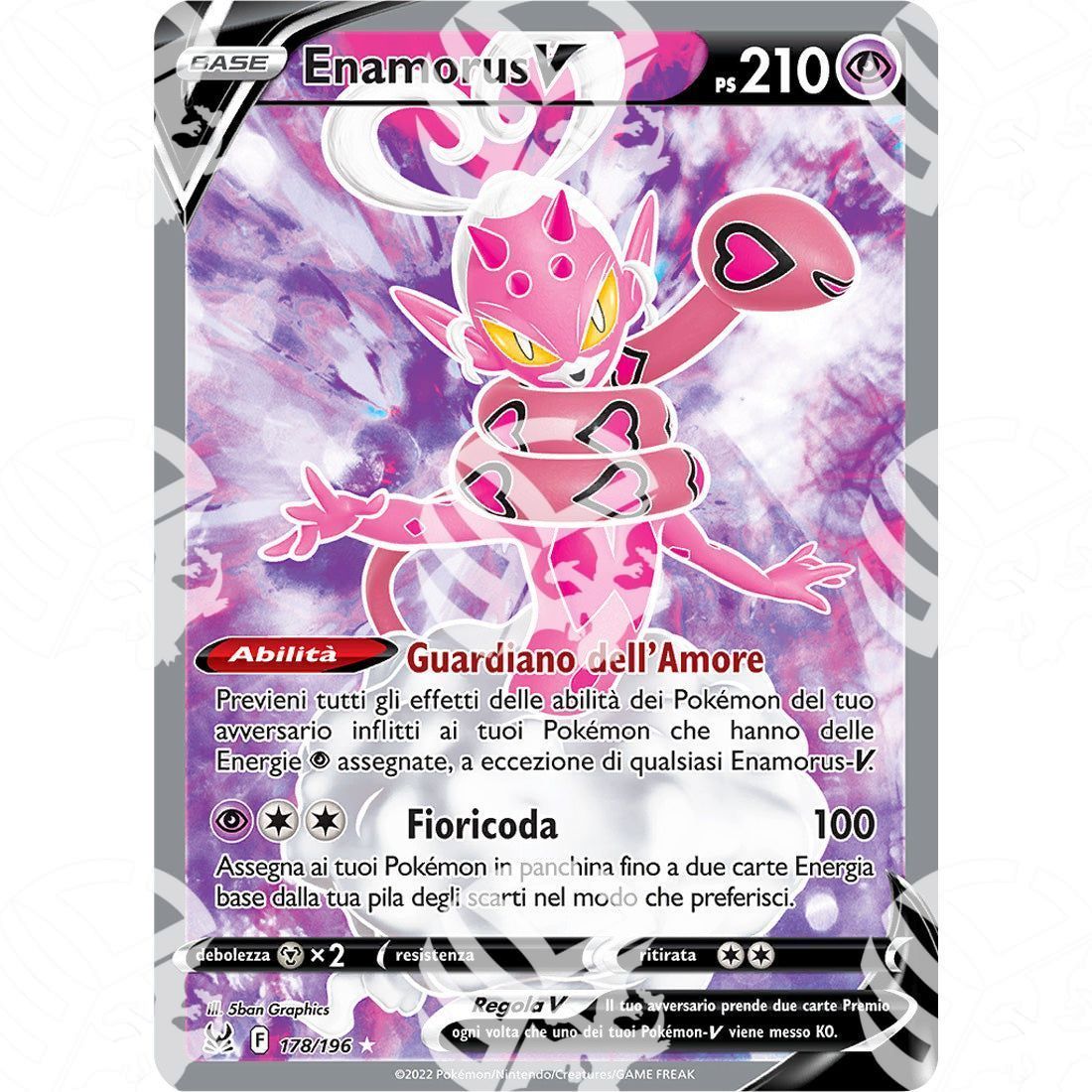 Origine Perduta - Enamorus V - Ultra Rare 178/196 - Warcard