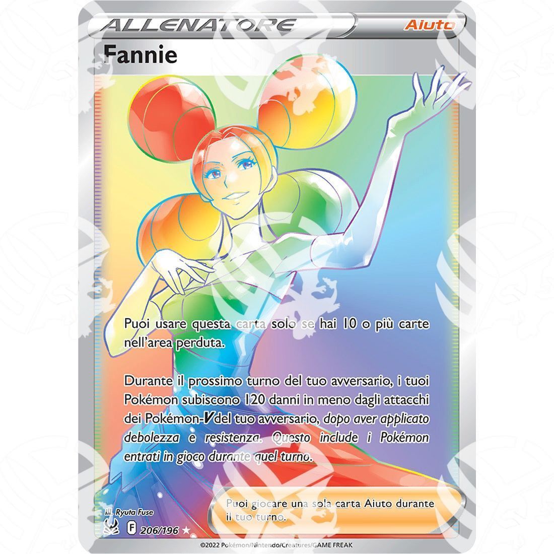 Origine Perduta - Fantina - Secret Rare 206/196 - Warcard