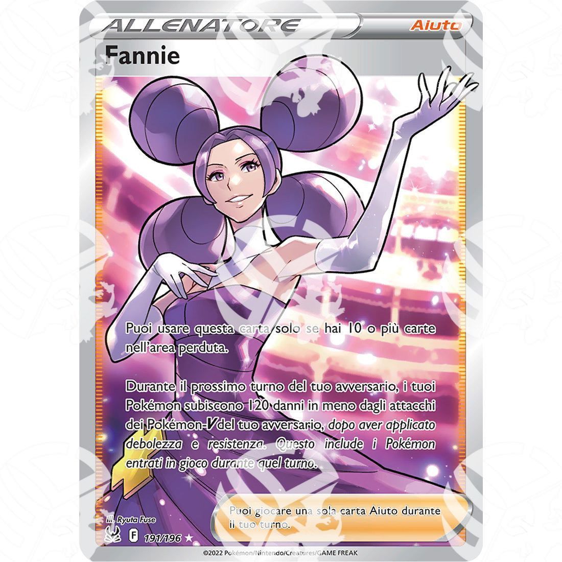 Origine Perduta - Fantina - Ultra Rare 191/196 - Warcard