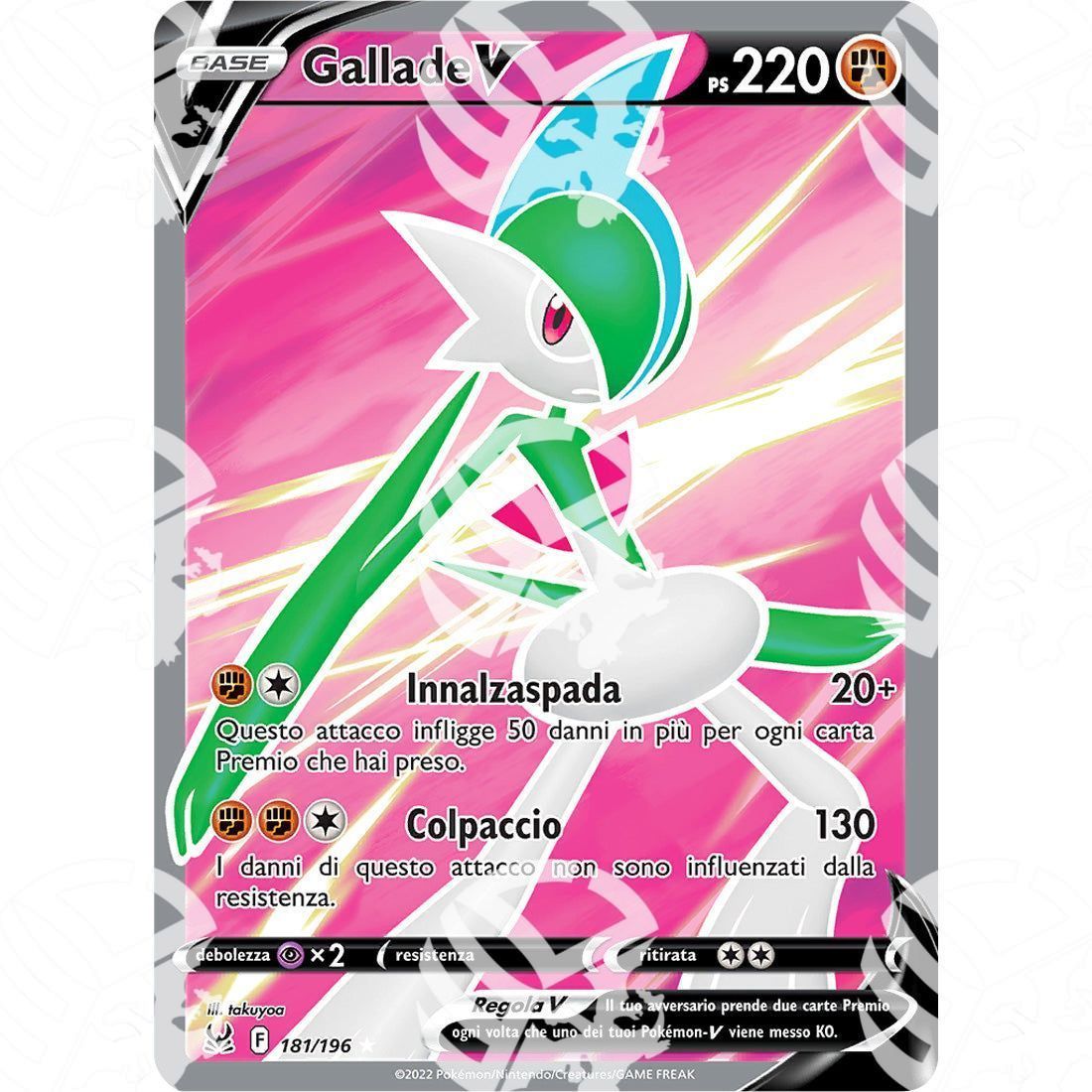 Origine Perduta - Gallade V - Ultra Rare 181/196 - Warcard