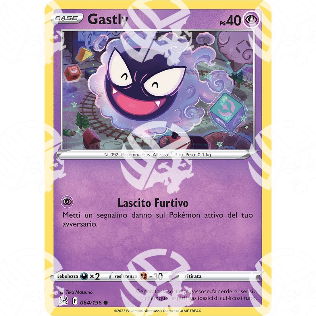 Origine Perduta - Gastly - 064/196 - Warcard