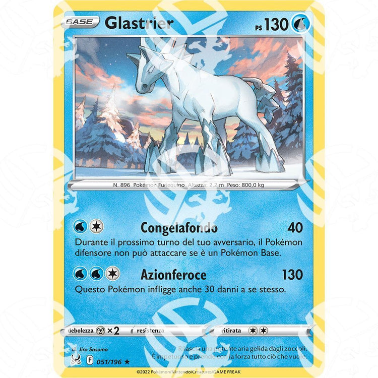 Origine Perduta - Glastrier - Holo Rare 051/196 - Warcard