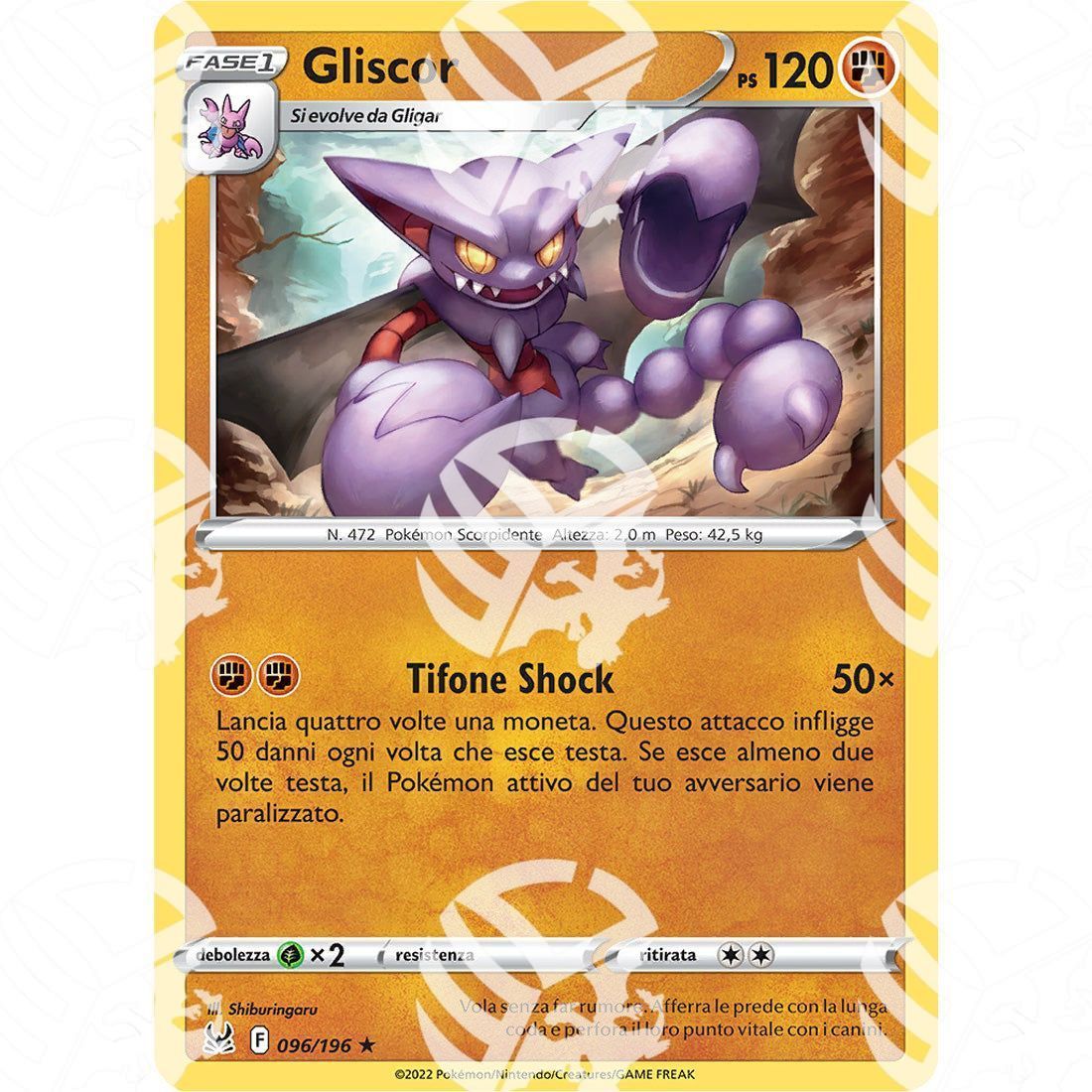 Origine Perduta - Gliscor - 096/196 - Warcard