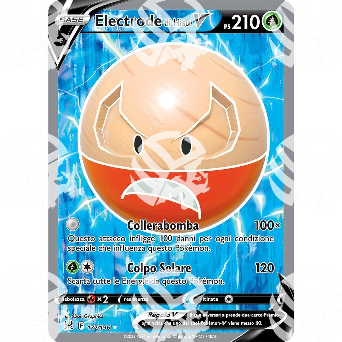 Origine Perduta - Hisuian Electrode V - Ultra Rare 172/196 - Warcard