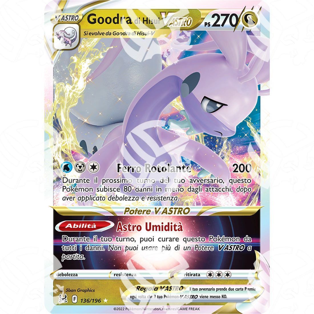 Origine Perduta - Hisuian Goodra VSTAR - Ultra Rare 136/196 - Warcard