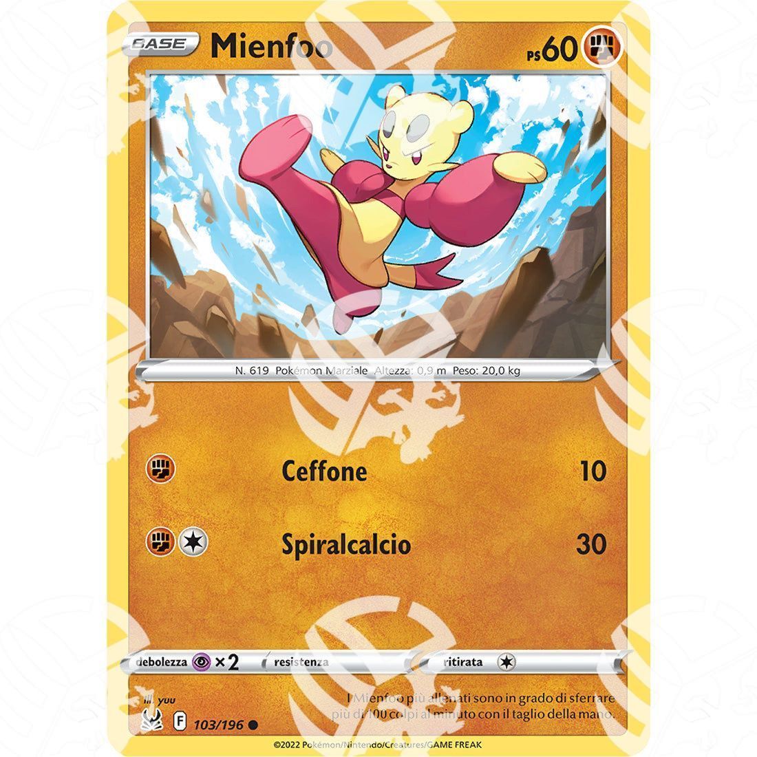 Origine Perduta - Mienfoo - 103/196 - Warcard