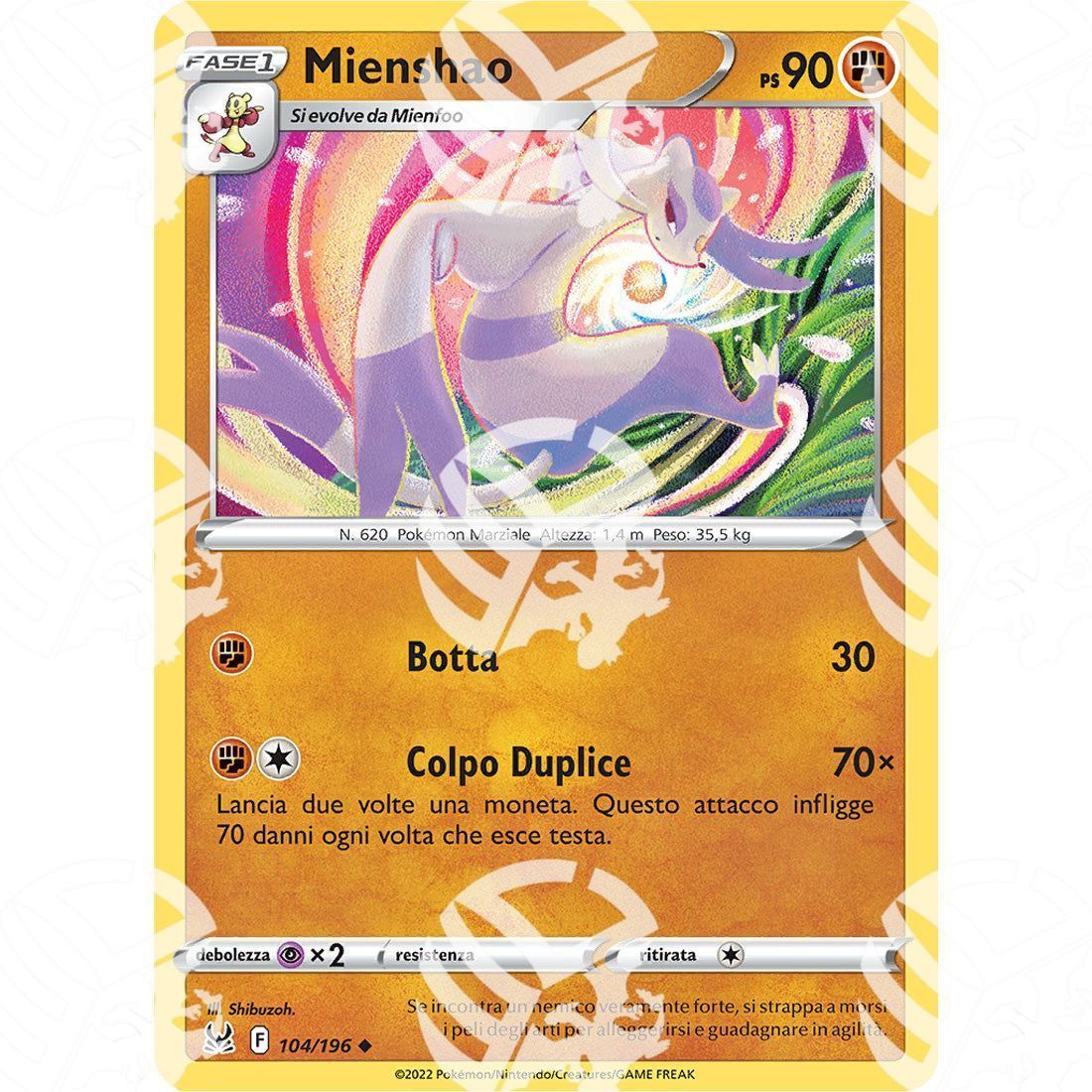 Origine Perduta - Mienshao - 104/196 - Warcard