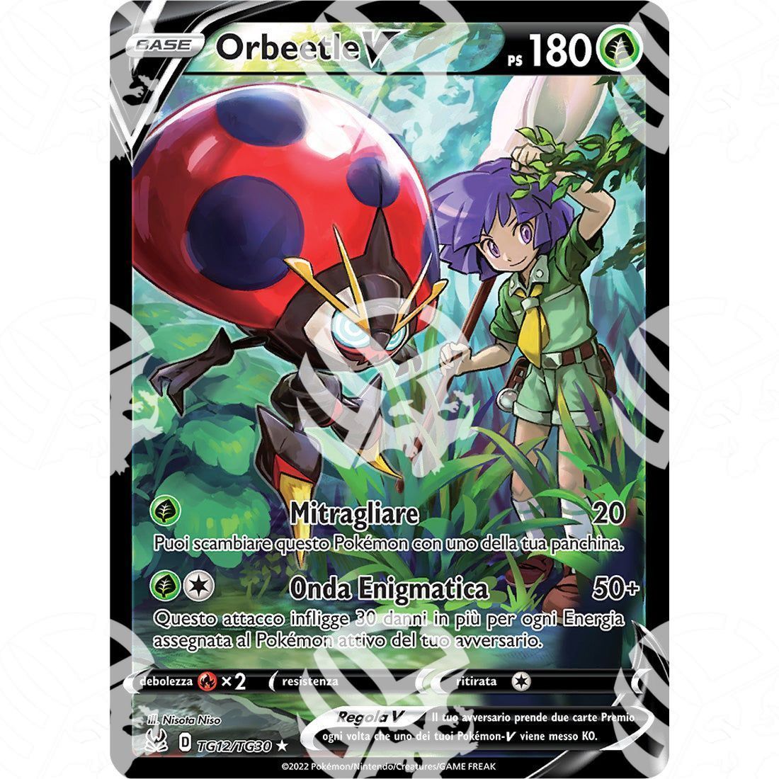 Origine Perduta - Orbeetle V - Ultra Rare TG12/TG30 - Warcard