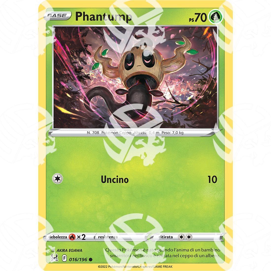 Origine Perduta - Phantump - 016/196 - Warcard