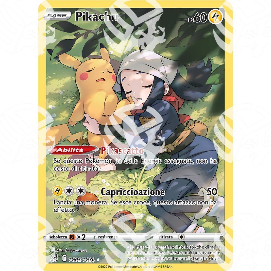 Origine Perduta - Pikachu - Ultra Rare TG05/TG30 - Warcard