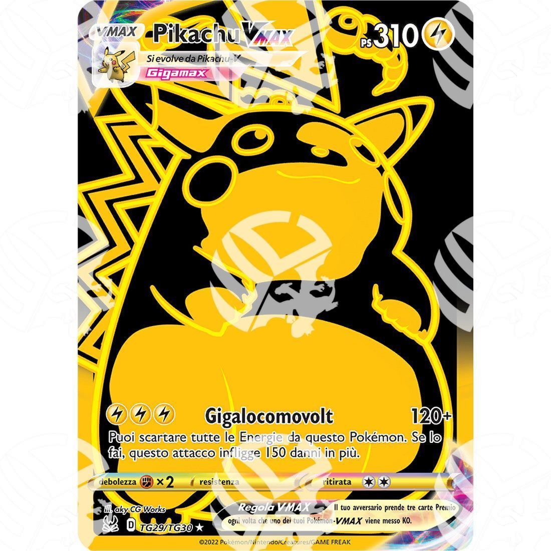 Origine Perduta - Pikachu VMAX - Ultra Rare TG29/TG30 - Warcard