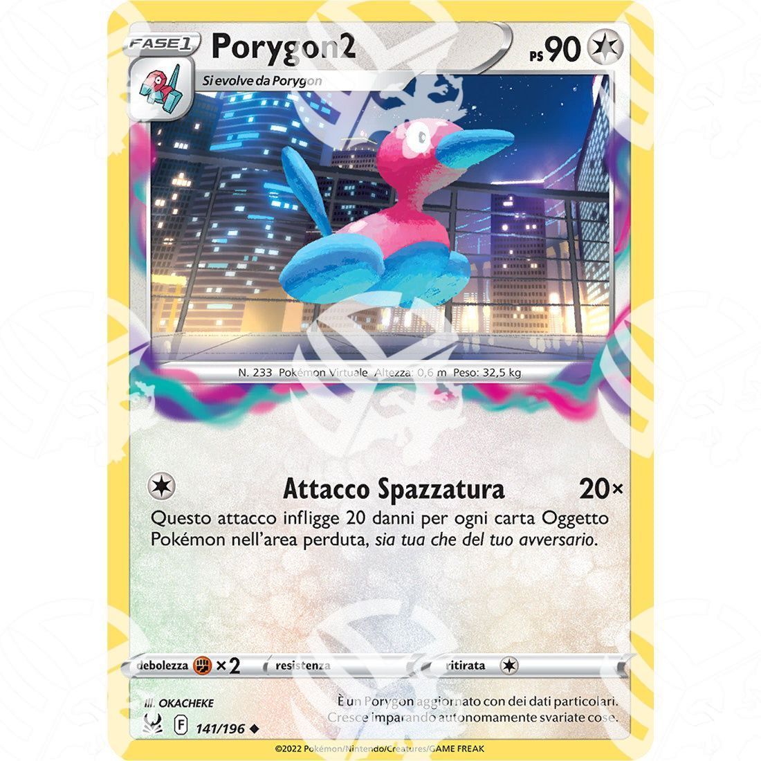 Origine Perduta - Porygon2 - 141/196 - Warcard