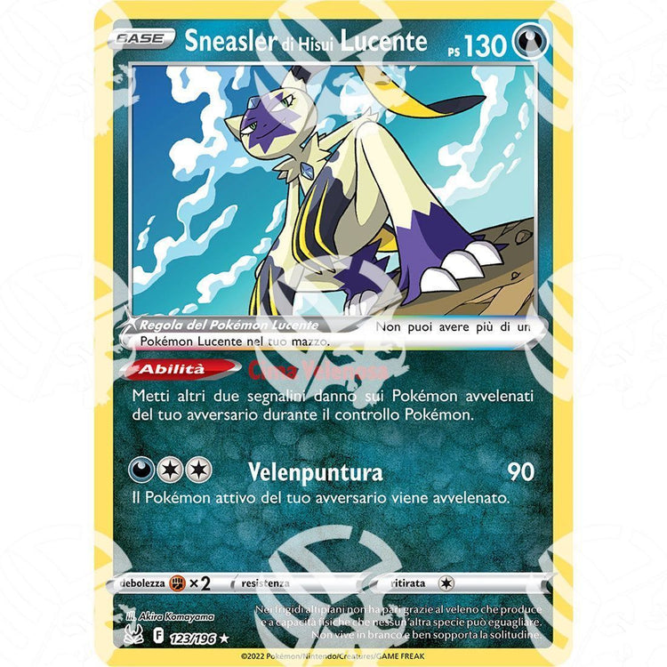 Origine Perduta - Radiant Hisuian Sneasler - Ultra Rare 123/196 - Warcard