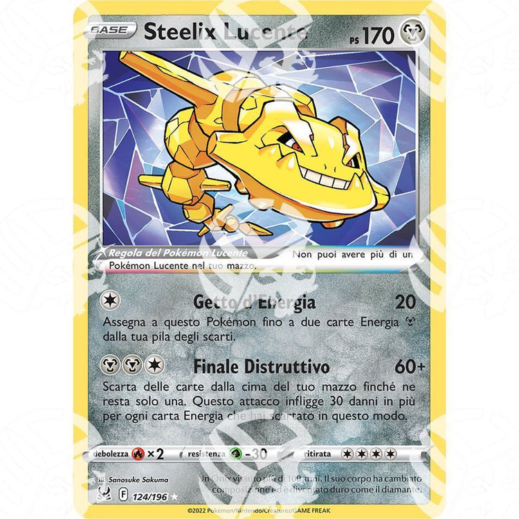 Origine Perduta - Radiant Steelix - Ultra Rare 124/196 - Warcard