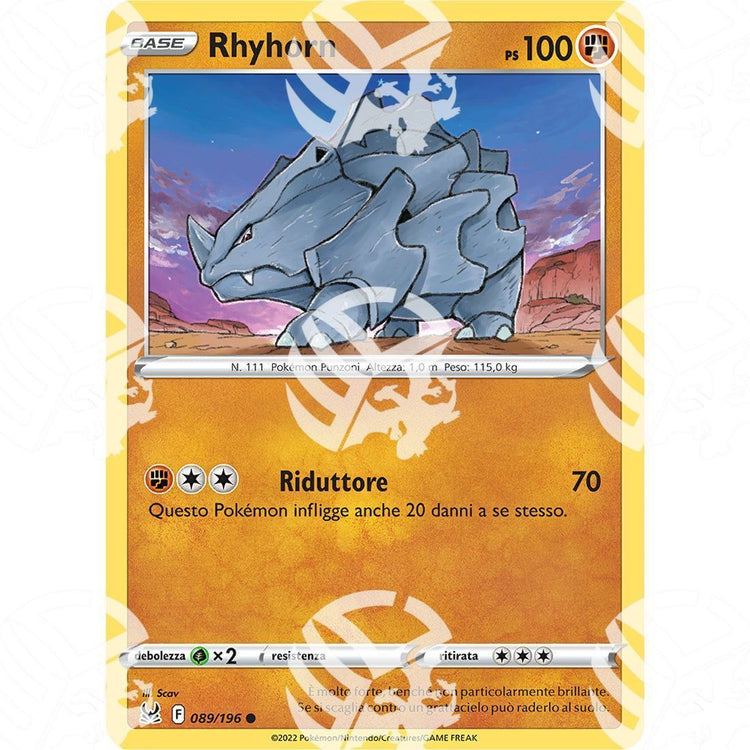 Origine Perduta - Rhyhorn - 089/196 - Warcard