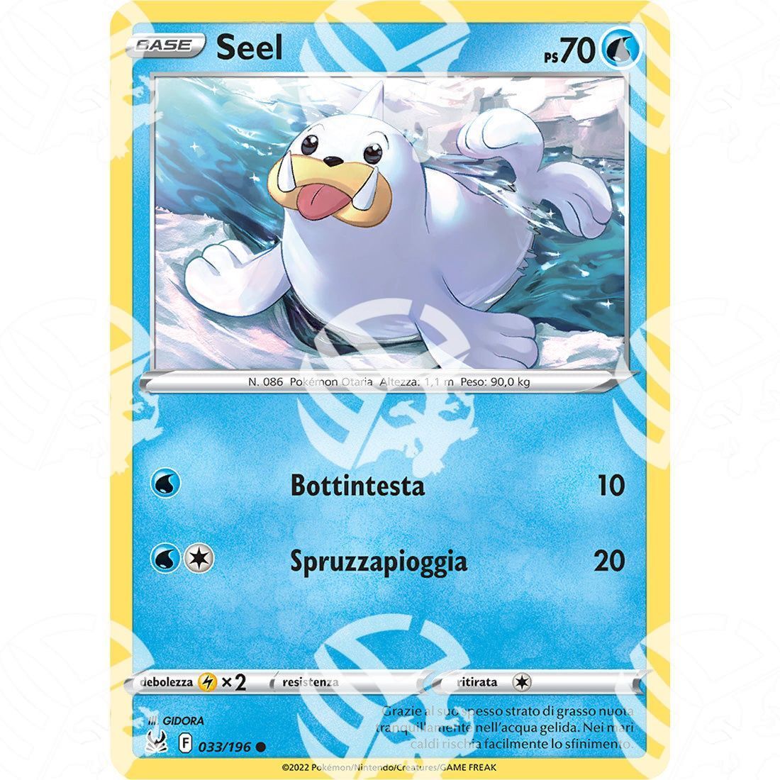 Origine Perduta - Seel - 033/196 - Warcard