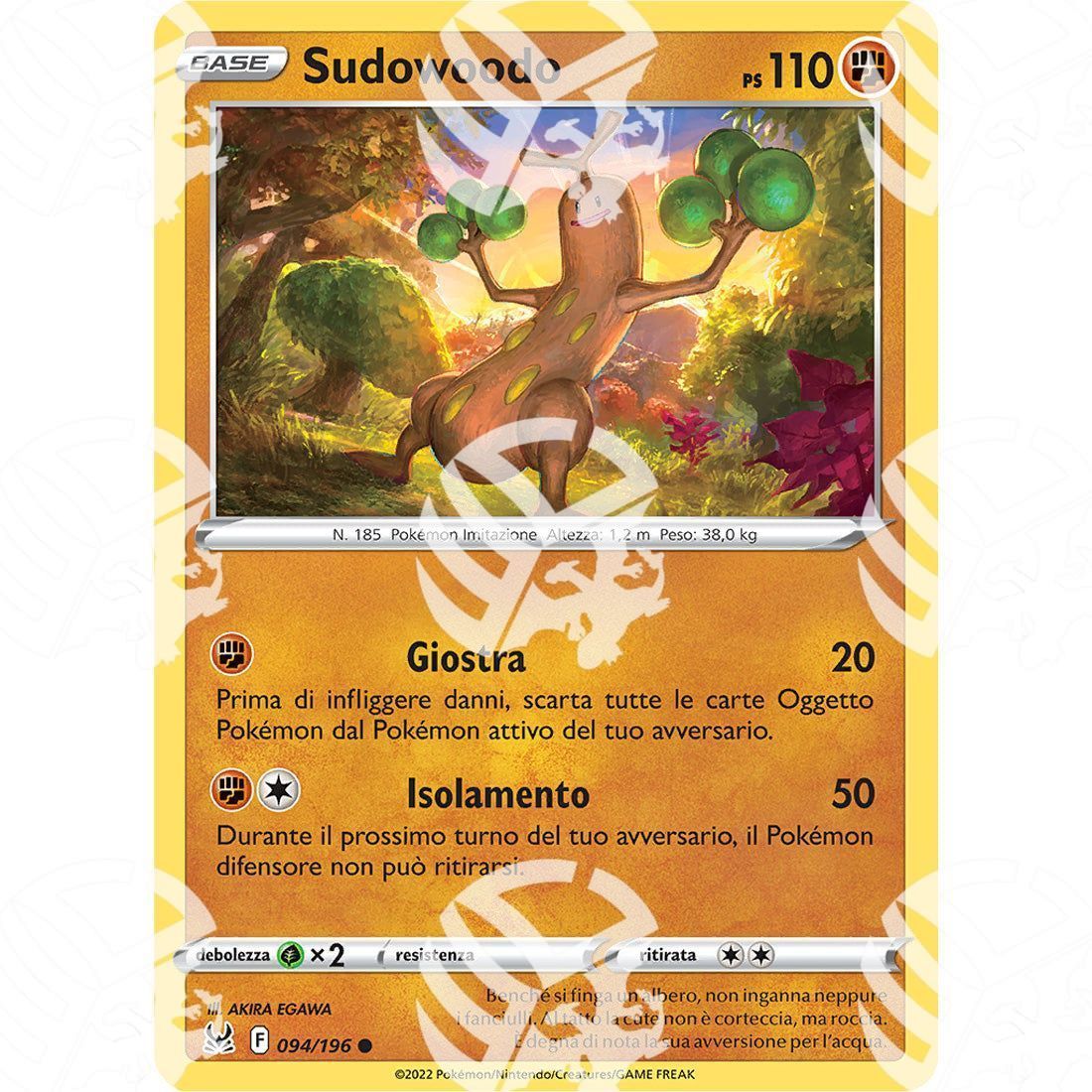 Origine Perduta - Sudowoodo - 094/196 - Warcard