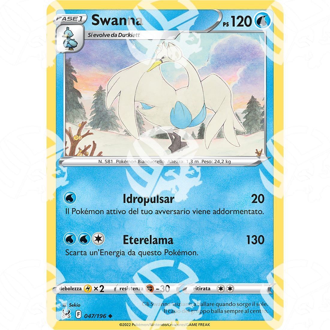 Origine Perduta - Swanna - 047/196 - Warcard