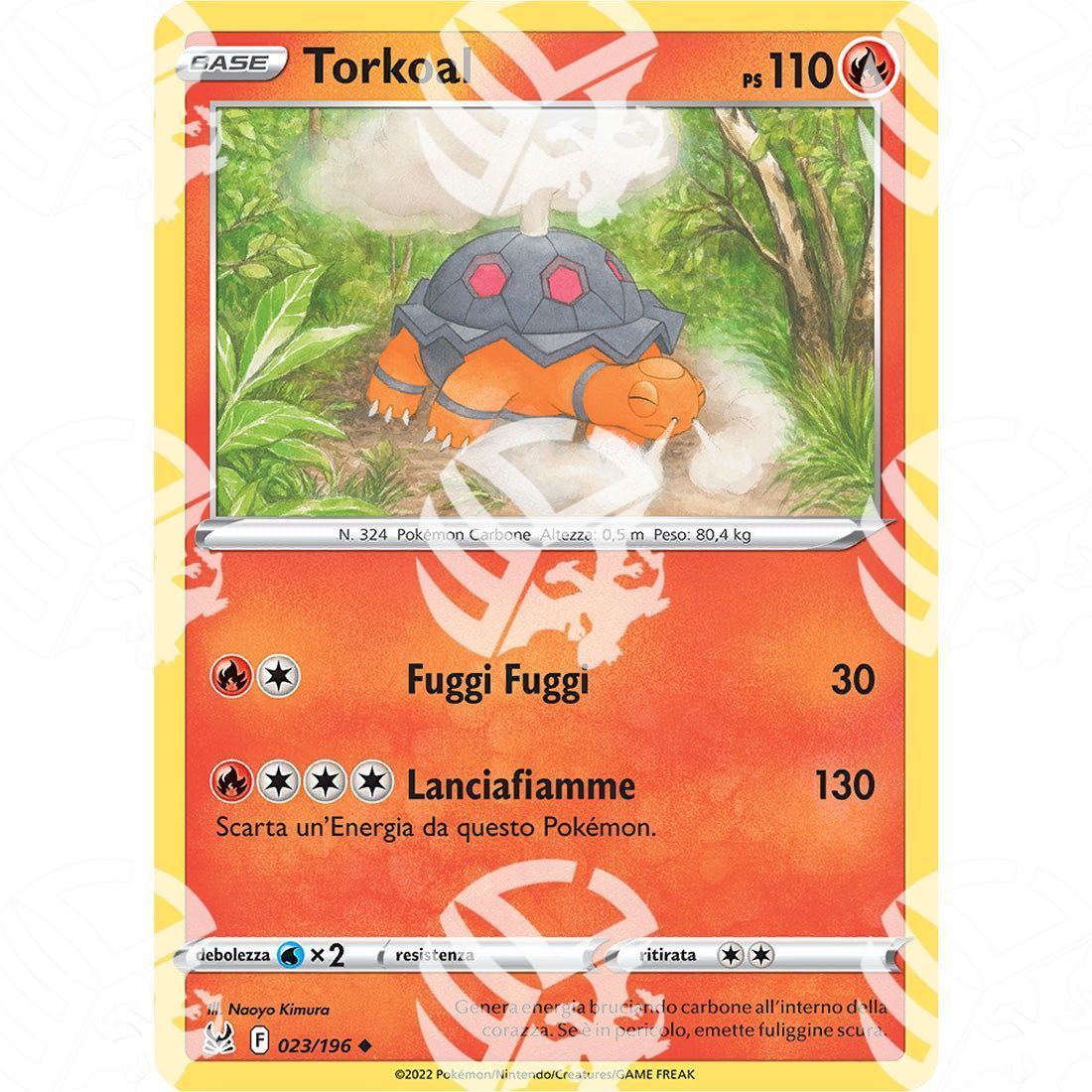 Origine Perduta - Torkoal - 023/196 - Warcard
