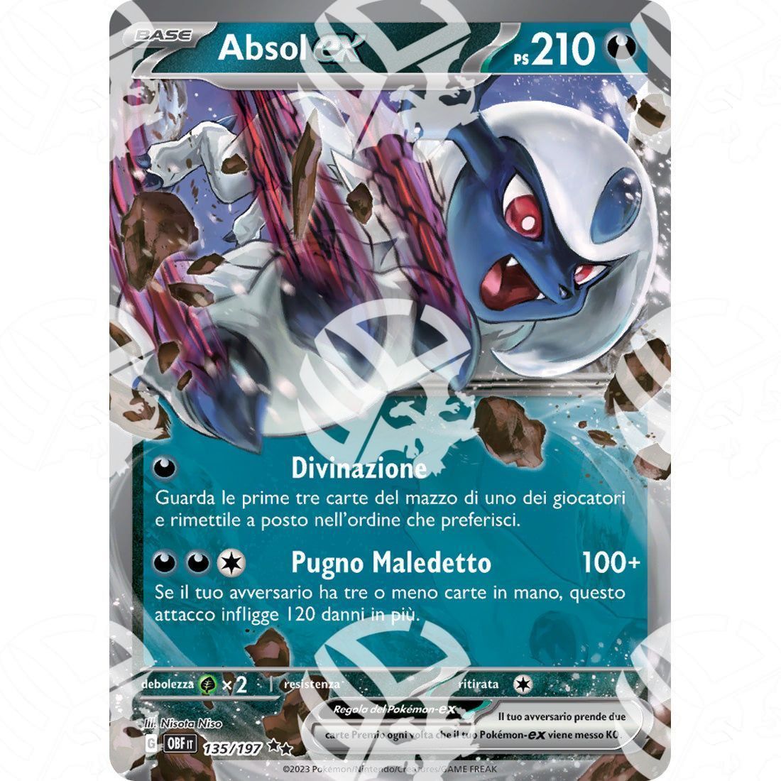 Ossidiana Infuocata - Absol ex - 135/197 - Warcard - Ossidiana Infuocata - Absol ex - 135/197 i prezzi più bassi sul mercato, solo da www.warcardshop.com! Carte singole, box, buste e mazzi.