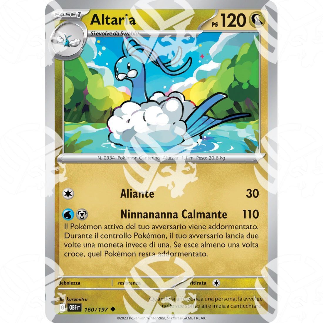 Ossidiana Infuocata - Altaria - 160/197 - Warcard - Ossidiana Infuocata - Altaria - 160/197 i prezzi più bassi sul mercato, solo da www.warcardshop.com! Carte singole, box, buste e mazzi.