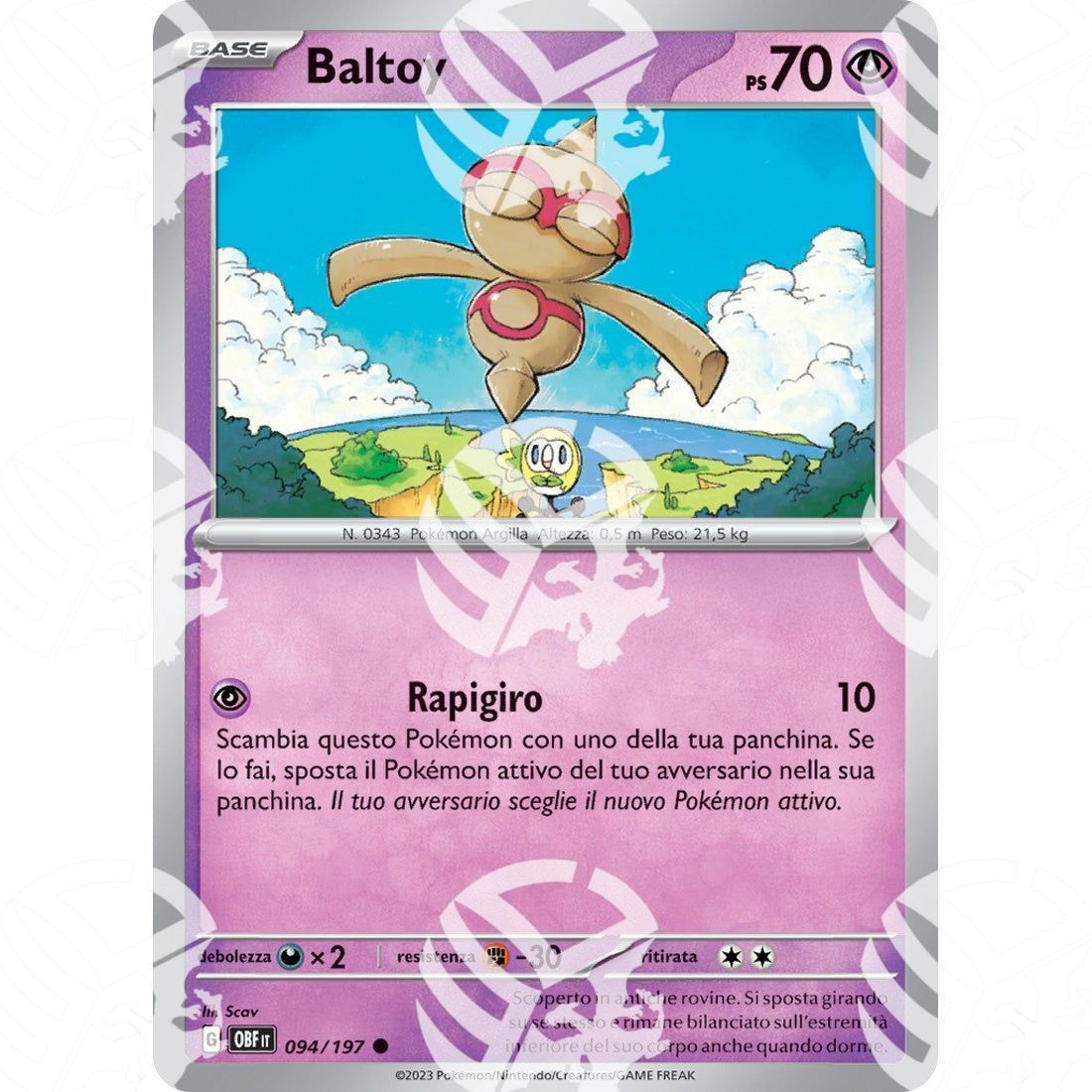 Ossidiana Infuocata - Baltoy - 094/197 - Warcard - Ossidiana Infuocata - Baltoy - 094/197 i prezzi più bassi sul mercato, solo da www.warcardshop.com! Carte singole, box, buste e mazzi.