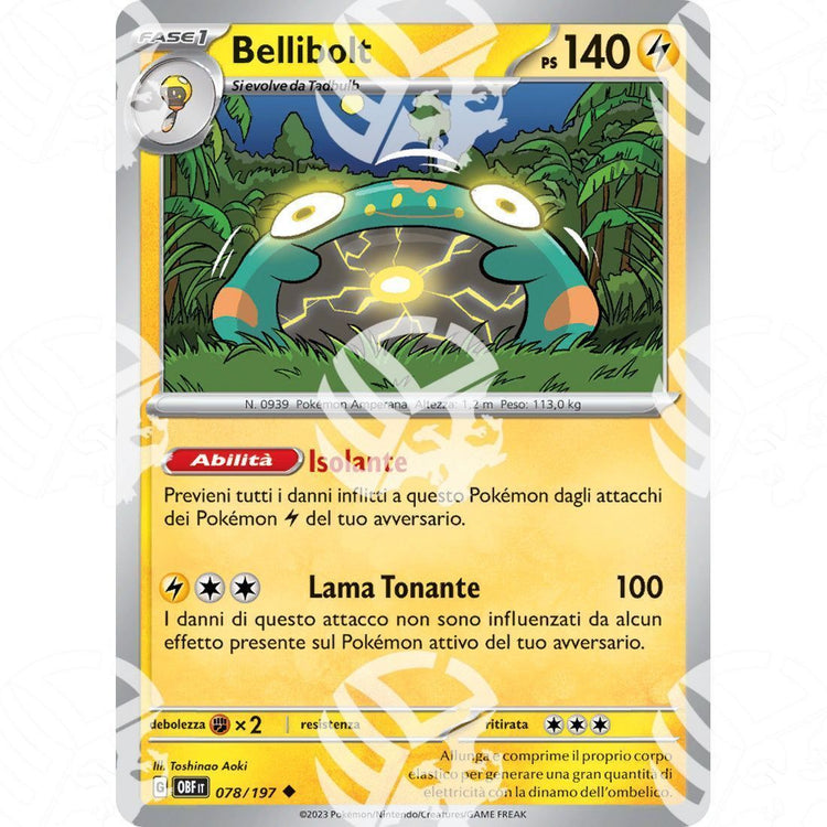 Ossidiana Infuocata - Bellibolt - 078/197 - Warcard - Ossidiana Infuocata - Bellibolt - 078/197 i prezzi più bassi sul mercato, solo da www.warcardshop.com! Carte singole, box, buste e mazzi.