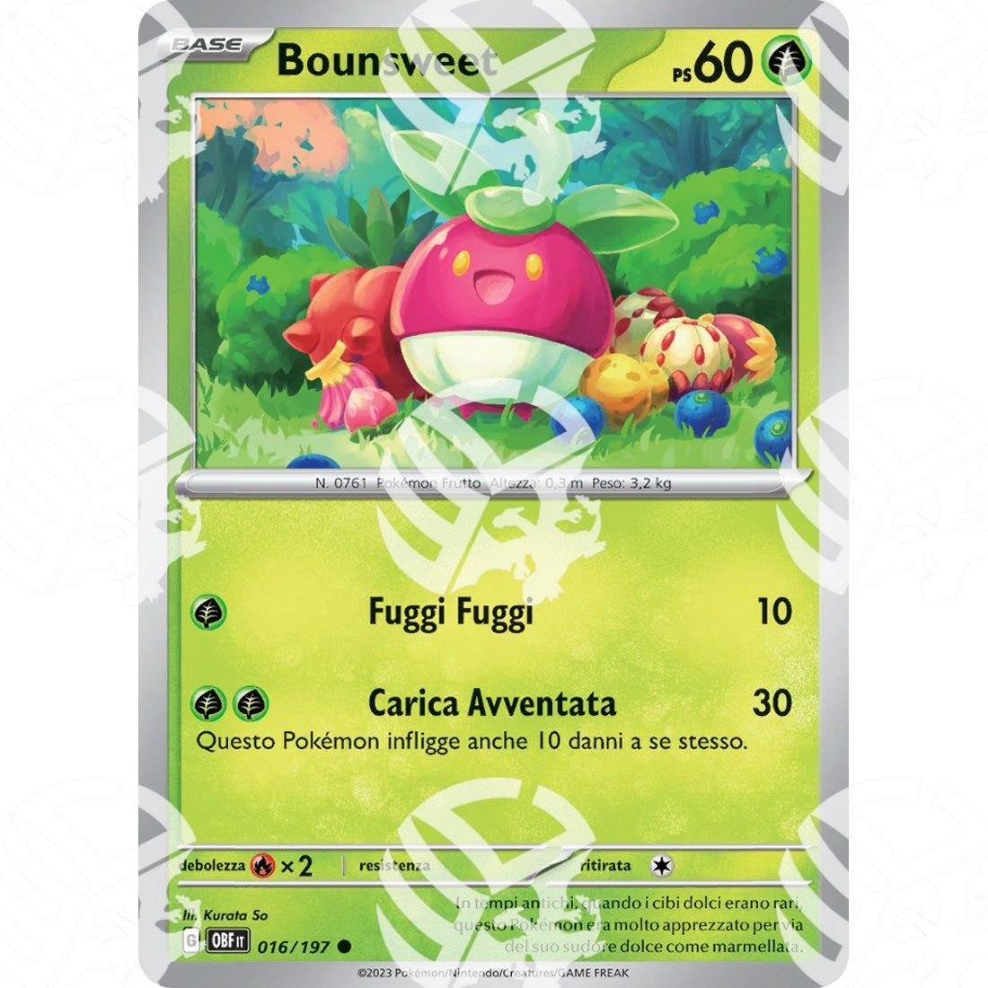 Ossidiana Infuocata - Bounsweet - 016/197 - Warcard - Ossidiana Infuocata - Bounsweet - 016/197 i prezzi più bassi sul mercato, solo da www.warcardshop.com! Carte singole, box, buste e mazzi.