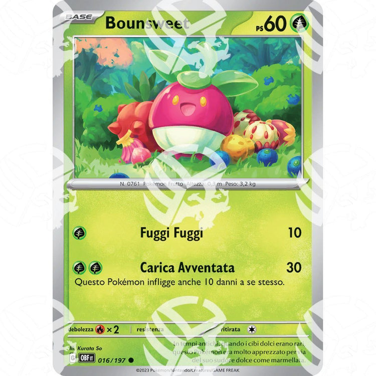 Ossidiana Infuocata - Bounsweet - 016/197 - Warcard - Ossidiana Infuocata - Bounsweet - 016/197 i prezzi più bassi sul mercato, solo da www.warcardshop.com! Carte singole, box, buste e mazzi.