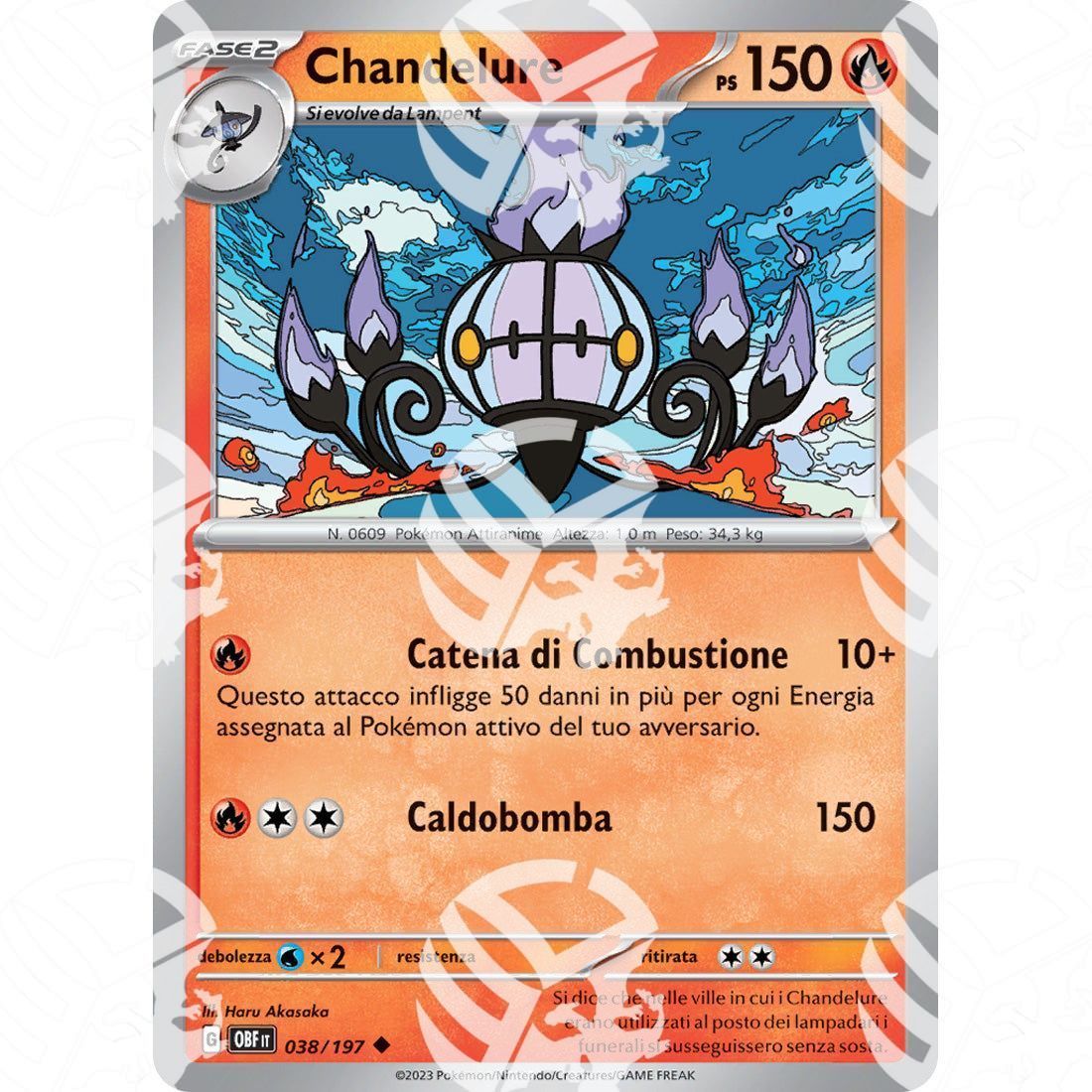 Ossidiana Infuocata - Chandelure - 038/197 - Warcard - Ossidiana Infuocata - Chandelure - 038/197 i prezzi più bassi sul mercato, solo da www.warcardshop.com! Carte singole, box, buste e mazzi.