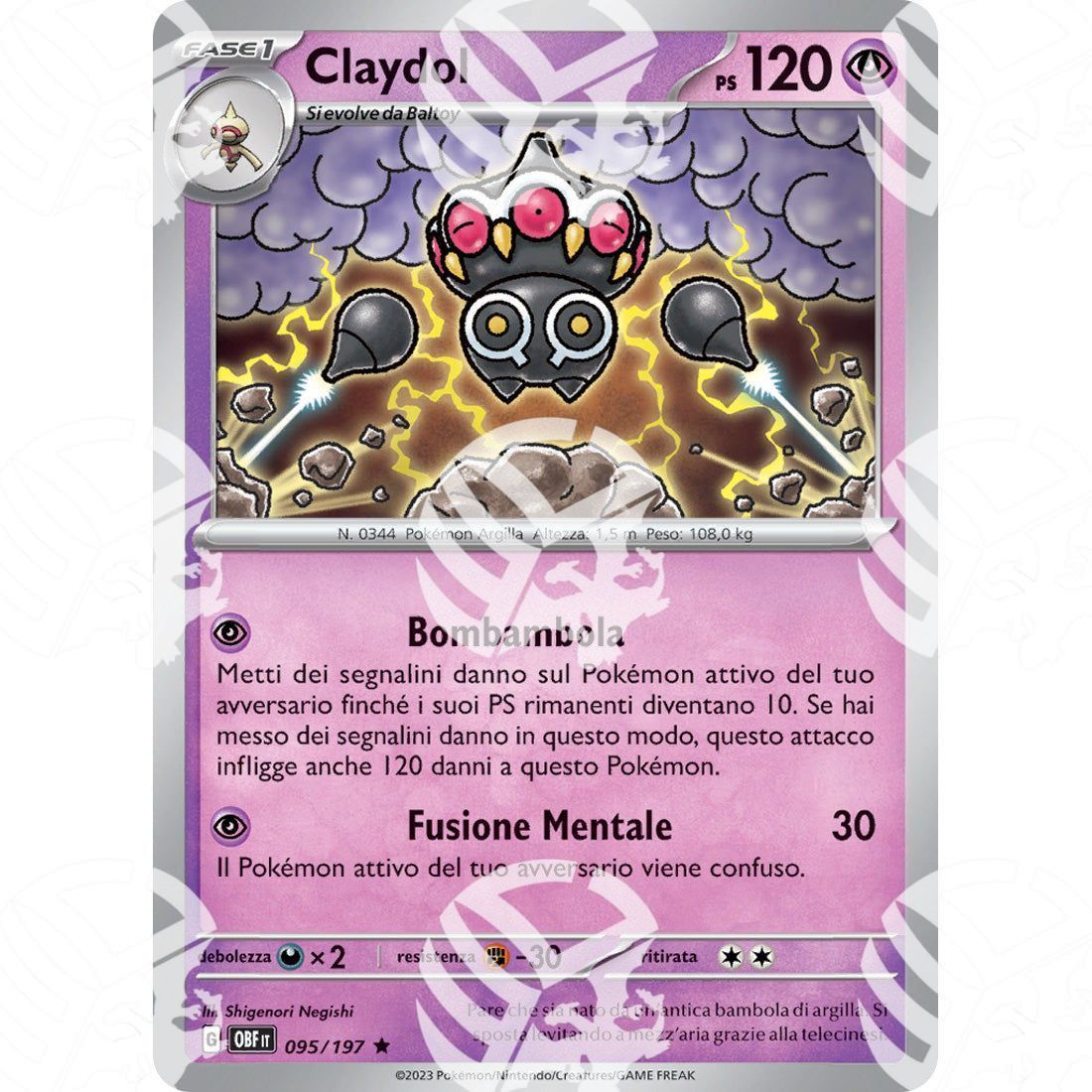 Ossidiana Infuocata - Claydol - Holo Rare 095/197 - Warcard - Ossidiana Infuocata - Claydol - Holo Rare 095/197 i prezzi più bassi sul mercato, solo da www.warcardshop.com! Carte singole, box, buste e mazzi.