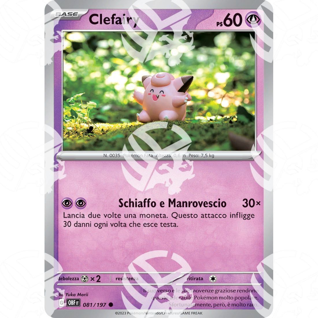 Ossidiana Infuocata - Clefairy - 081/197 - Warcard - Ossidiana Infuocata - Clefairy - 081/197 i prezzi più bassi sul mercato, solo da www.warcardshop.com! Carte singole, box, buste e mazzi.