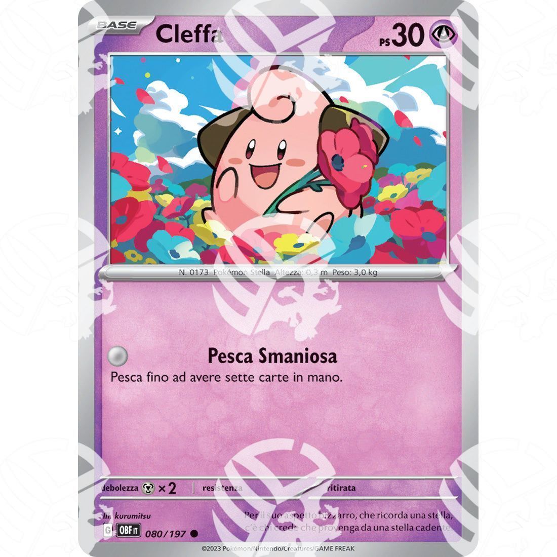 Ossidiana Infuocata - Cleffa - 080/197 - Warcard - Ossidiana Infuocata - Cleffa - 080/197 i prezzi più bassi sul mercato, solo da www.warcardshop.com! Carte singole, box, buste e mazzi.