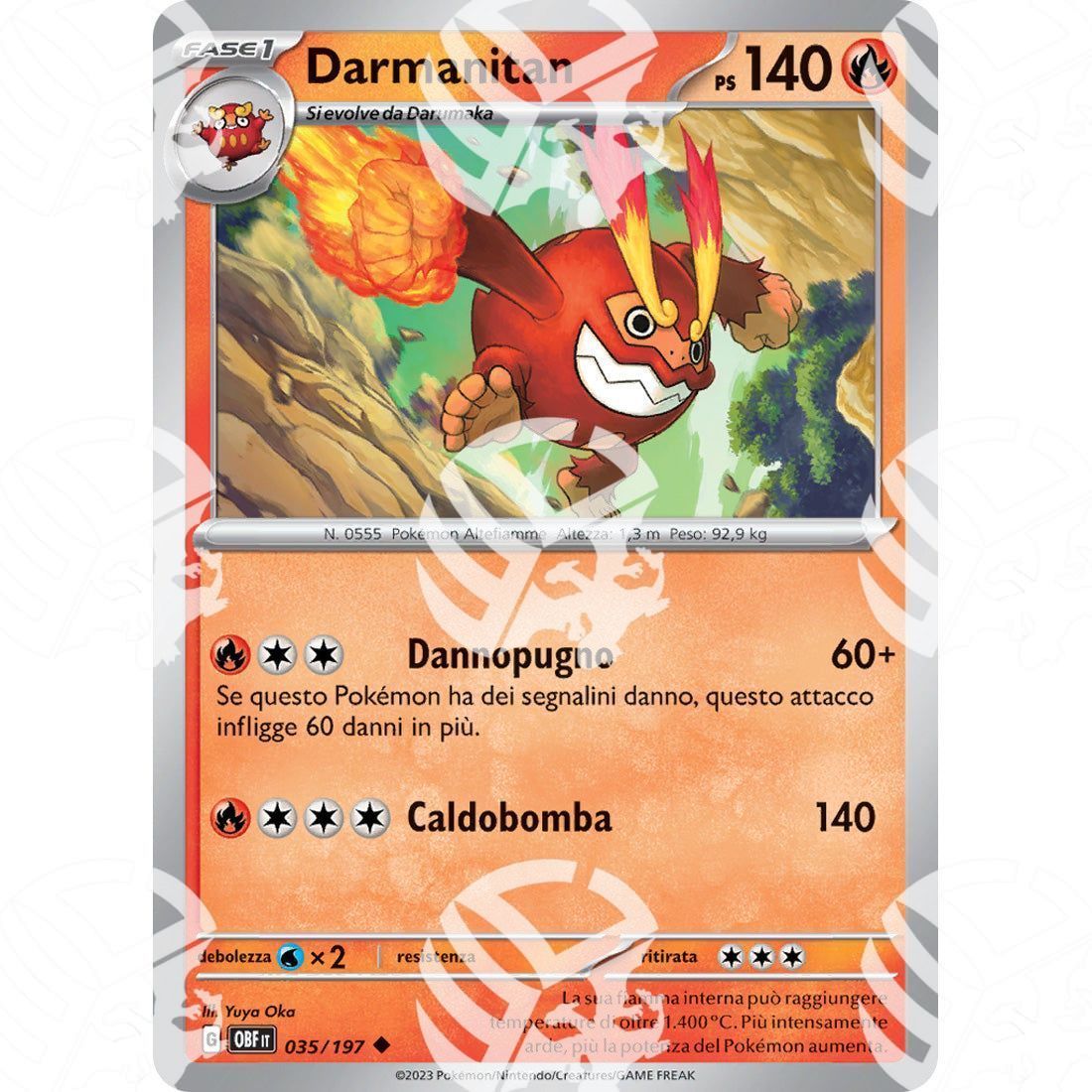 Ossidiana Infuocata - Darmanitan - 035/197 - Warcard - Ossidiana Infuocata - Darmanitan - 035/197 i prezzi più bassi sul mercato, solo da www.warcardshop.com! Carte singole, box, buste e mazzi.
