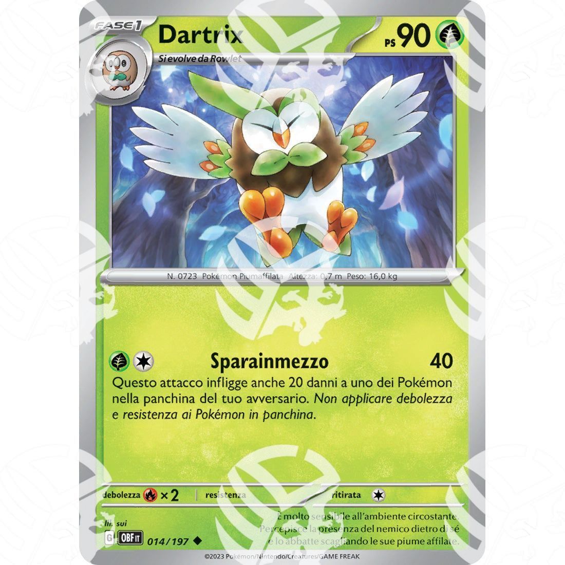 Ossidiana Infuocata - Dartrix - 014/197 - Warcard - Ossidiana Infuocata - Dartrix - 014/197 i prezzi più bassi sul mercato, solo da www.warcardshop.com! Carte singole, box, buste e mazzi.
