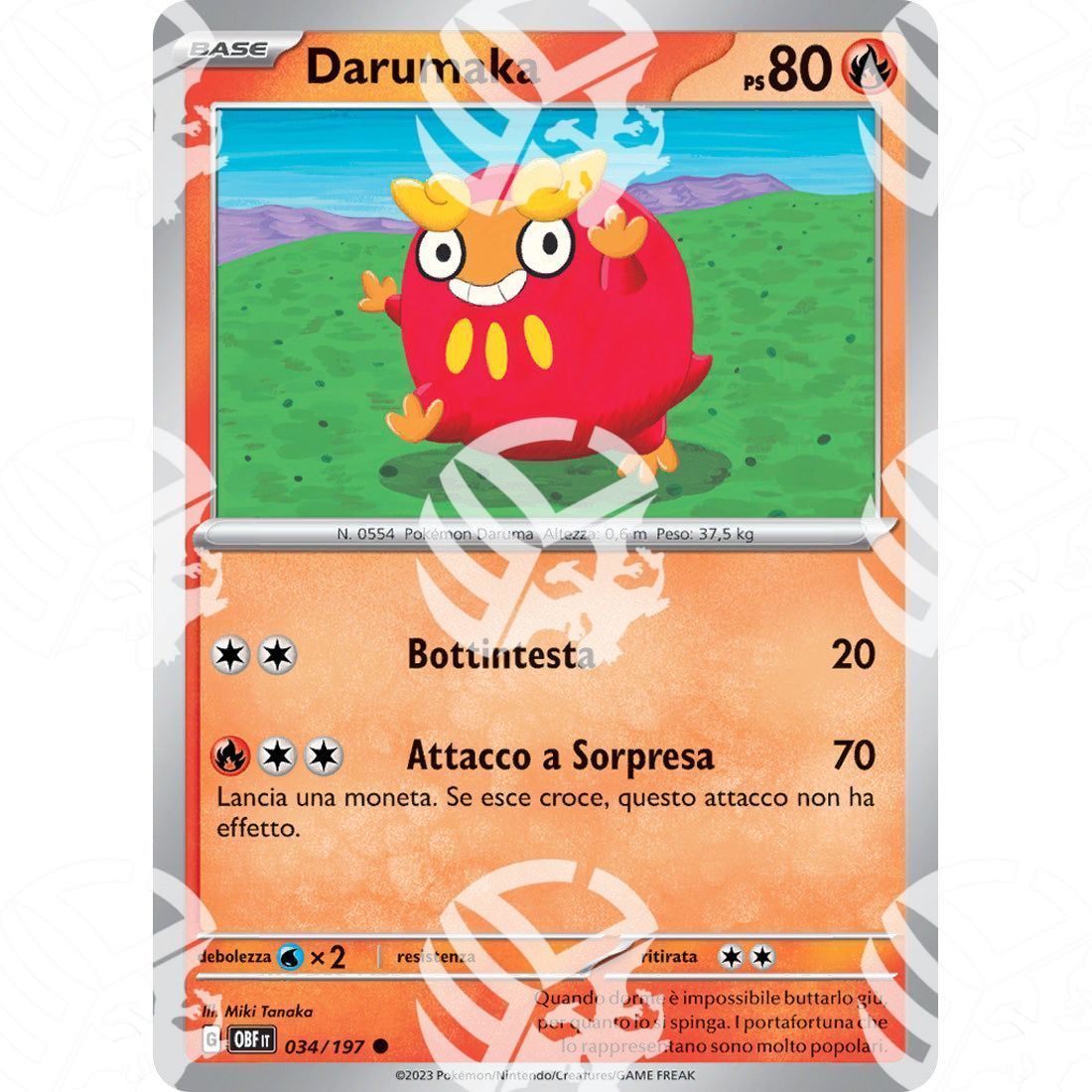 Ossidiana Infuocata - Darumaka - 034/197 - Warcard - Ossidiana Infuocata - Darumaka - 034/197 i prezzi più bassi sul mercato, solo da www.warcardshop.com! Carte singole, box, buste e mazzi.