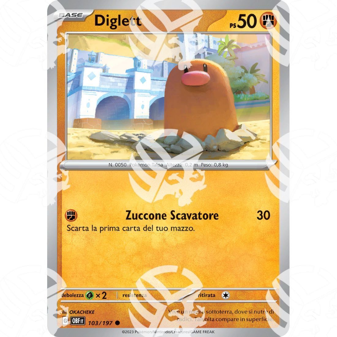 Ossidiana Infuocata - Diglett - 103/197 - Warcard - Ossidiana Infuocata - Diglett - 103/197 i prezzi più bassi sul mercato, solo da www.warcardshop.com! Carte singole, box, buste e mazzi.