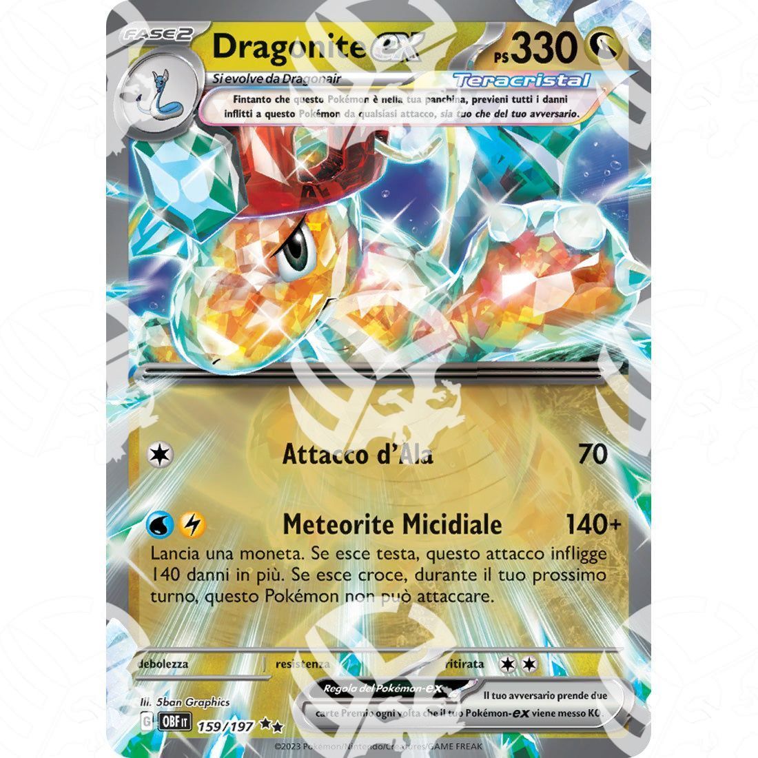 Ossidiana Infuocata - Dragonite ex - 159/197 - Warcard - Ossidiana Infuocata - Dragonite ex - 159/197 i prezzi più bassi sul mercato, solo da www.warcardshop.com! Carte singole, box, buste e mazzi.
