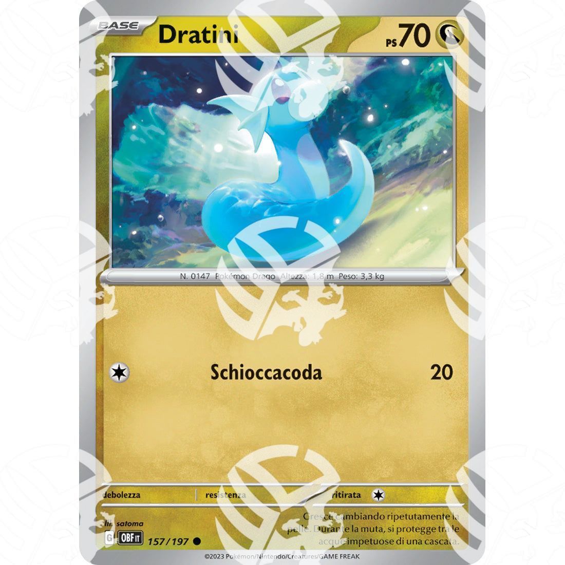 Ossidiana Infuocata - Dratini - 157/197 - Warcard - Ossidiana Infuocata - Dratini - 157/197 i prezzi più bassi sul mercato, solo da www.warcardshop.com! Carte singole, box, buste e mazzi.
