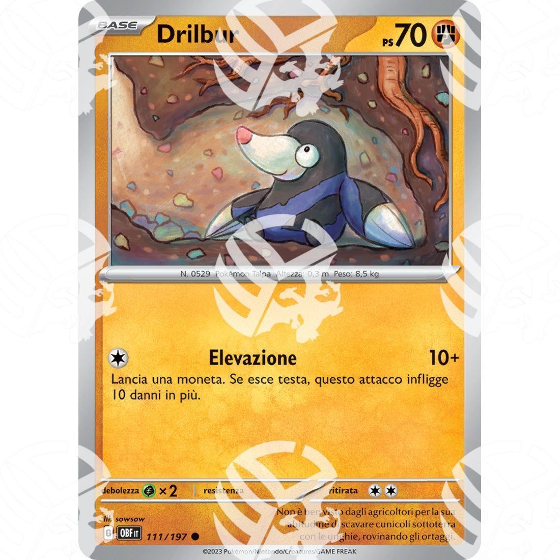 Ossidiana Infuocata - Drilbur - 111/197 - Warcard - Ossidiana Infuocata - Drilbur - 111/197 i prezzi più bassi sul mercato, solo da www.warcardshop.com! Carte singole, box, buste e mazzi.