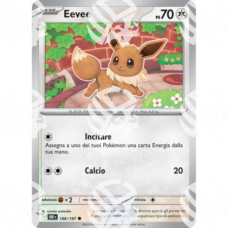 Ossidiana Infuocata - Eevee - 166/197 - Warcard - Ossidiana Infuocata - Eevee - 166/197 i prezzi più bassi sul mercato, solo da www.warcardshop.com! Carte singole, box, buste e mazzi.