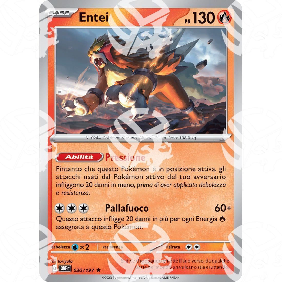 Ossidiana Infuocata - Entei - Holo Rare 030/197 - Warcard - Ossidiana Infuocata - Entei - Holo Rare 030/197 i prezzi più bassi sul mercato, solo da www.warcardshop.com! Carte singole, box, buste e mazzi.