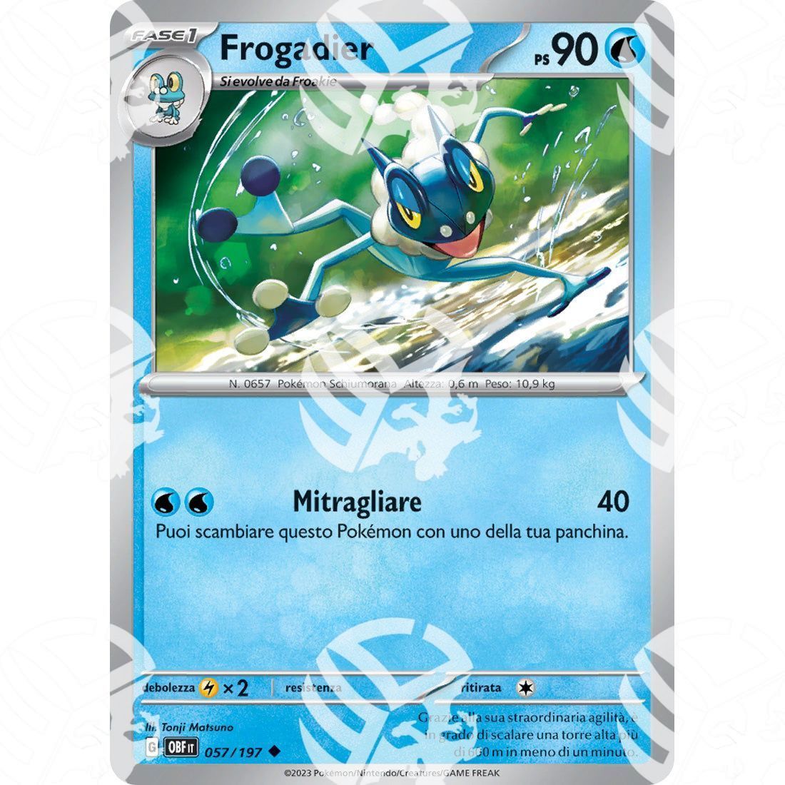 Ossidiana Infuocata - Frogadier - 057/197 - Warcard - Ossidiana Infuocata - Frogadier - 057/197 i prezzi più bassi sul mercato, solo da www.warcardshop.com! Carte singole, box, buste e mazzi.