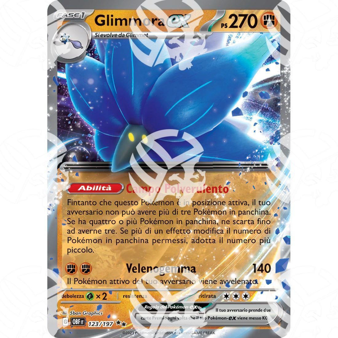 Ossidiana Infuocata - Glimmora ex - 123/197 - Warcard - Ossidiana Infuocata - Glimmora ex - 123/197 i prezzi più bassi sul mercato, solo da www.warcardshop.com! Carte singole, box, buste e mazzi.