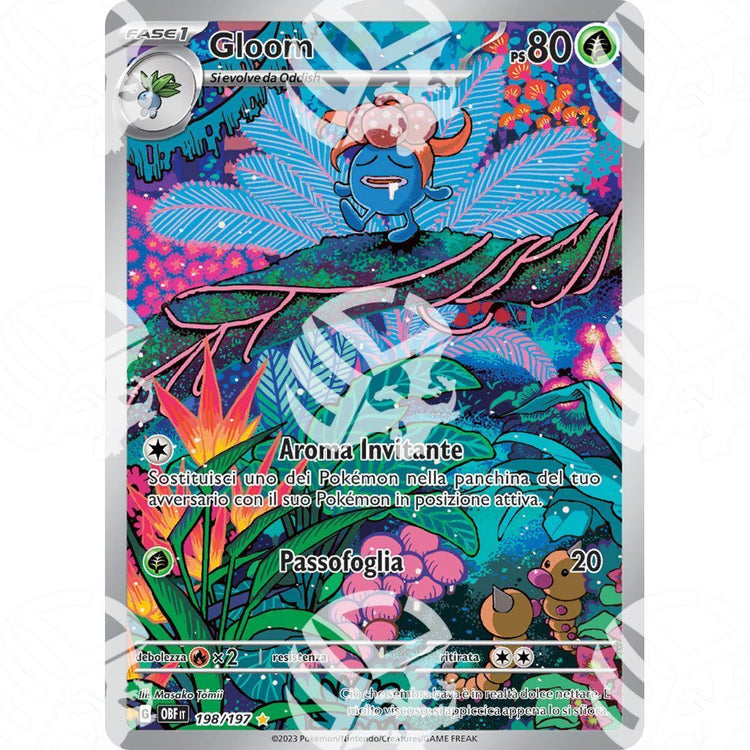 Ossidiana Infuocata - Gloom - Special Illustration Rare 198/197 - Warcard - Ossidiana Infuocata - Gloom - Special Illustration Rare 198/197 i prezzi più bassi sul mercato, solo da www.warcardshop.com! Carte singole, box, buste e mazzi.