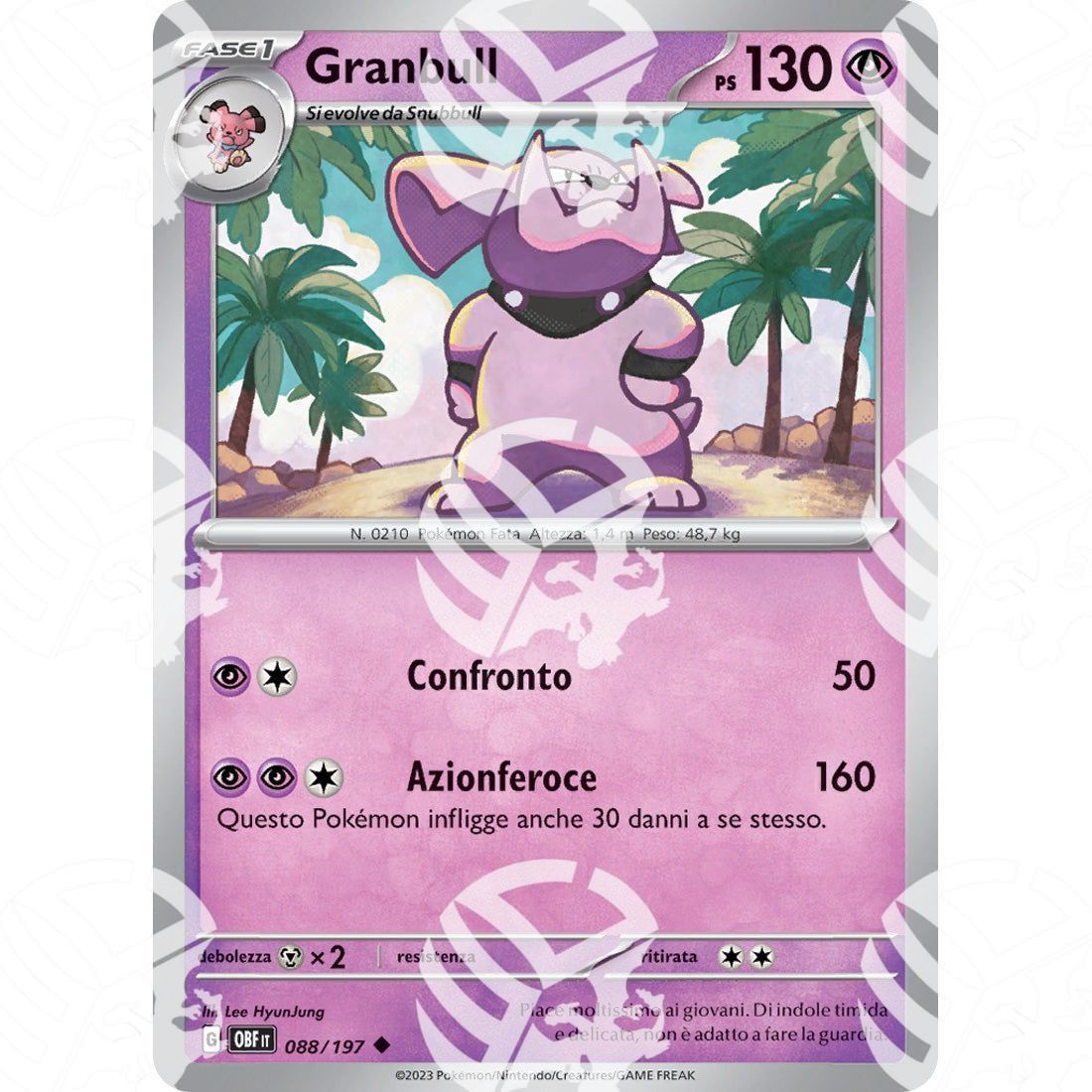 Ossidiana Infuocata - Granbull - 088/197 - Warcard - Ossidiana Infuocata - Granbull - 088/197 i prezzi più bassi sul mercato, solo da www.warcardshop.com! Carte singole, box, buste e mazzi.