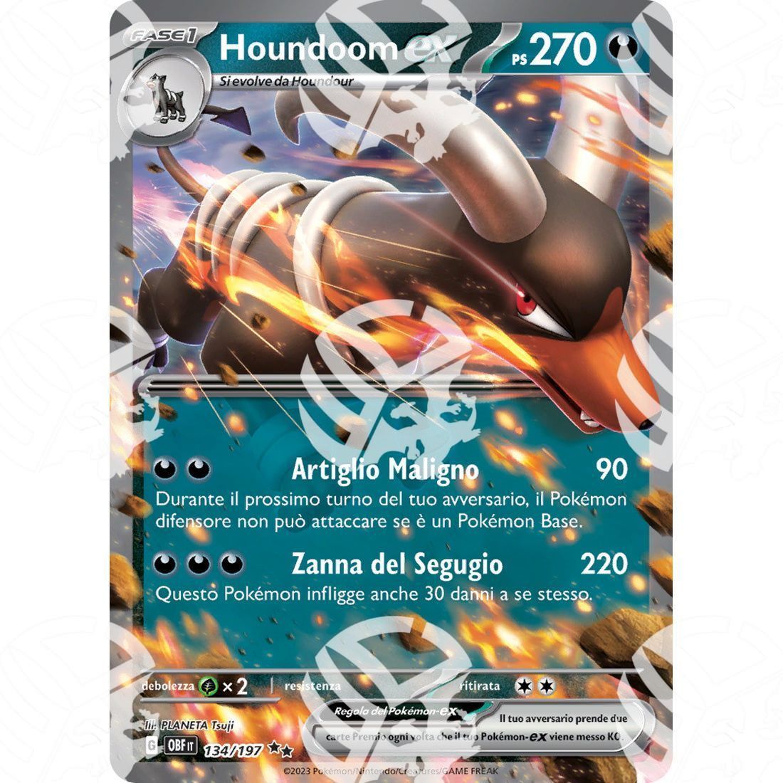 Ossidiana Infuocata - Houndoom ex - 134/197 - Warcard - Ossidiana Infuocata - Houndoom ex - 134/197 i prezzi più bassi sul mercato, solo da www.warcardshop.com! Carte singole, box, buste e mazzi.